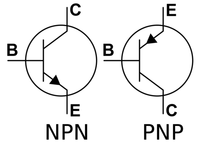 BJT transistors: NPN vs PNP
