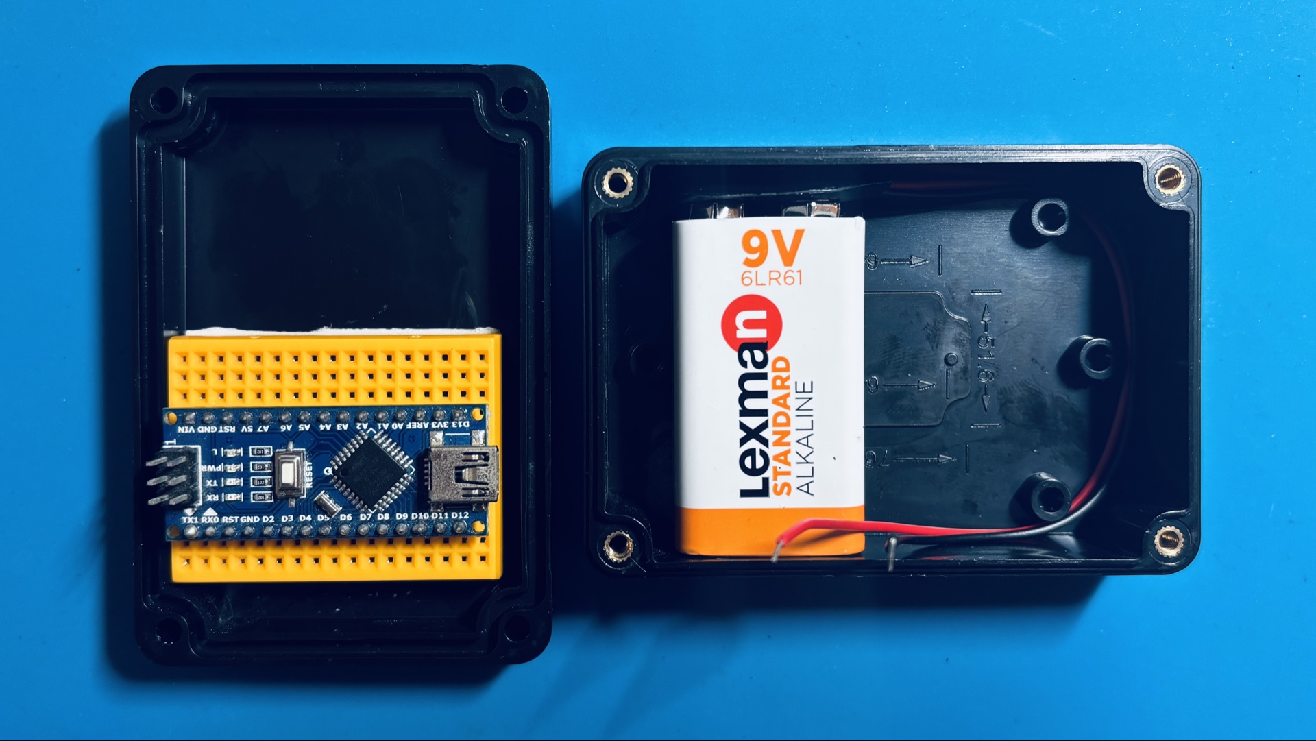 Fairy lights circuit container