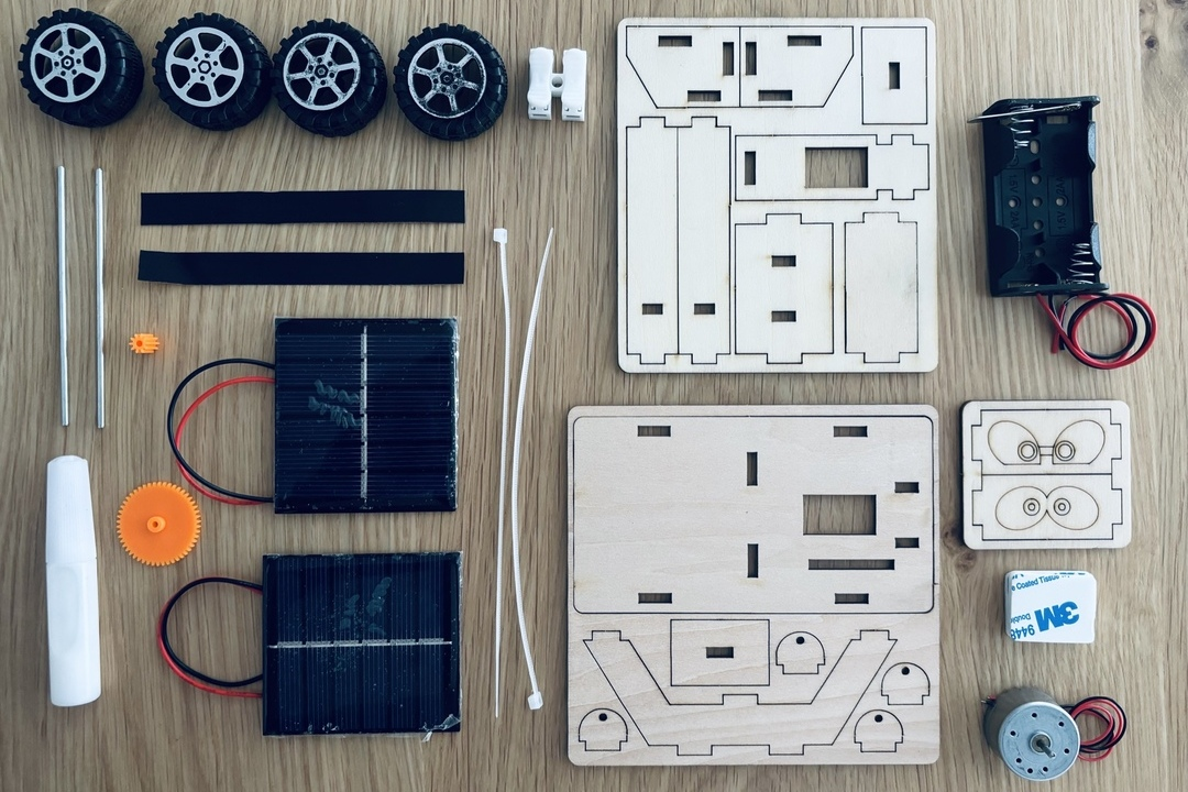 Lunar rover kit parts