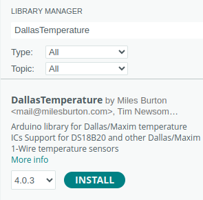 Using the DS18B20 temperature sensor with Arduino Nano - HiBit